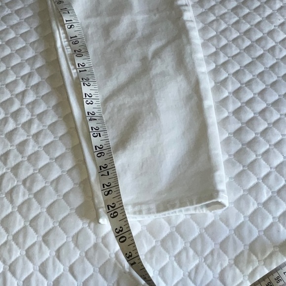 White House Black Market White Skinny Ankle Jeans - Picture 9 of 9